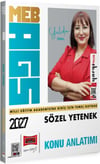 Yargı Yayınları 2027 MEB AGS Sözel Yetenek Konu Anlatımı