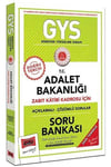 Yargı Yayınları GYS T.C. Adalet Bakanlığı Zabıt Katibi Kadrosu İçin Açıklamalı Soru Bankası