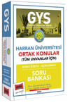 Yargı Yayınları Harran Üniversitesi GYS Konu Özetli Açıklamalı Soru Bankası