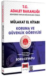 Yargı Yayınları T.C. Adalet Bakanlığı Koruma ve Güvenlik Görevlisi Mülakat El Kitabı Soru-Cevaplı
