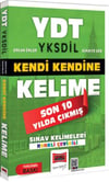 Yargı Yayınları YDT YKSDİL Kendi Kendine Kelime Son 10 Yılda Çıkmış Sınav Kelimeleri Renkli Çevirili