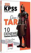 Yargı Yayınları 2023 KPSS Divanı Tarih Tamamı Çözümlü 10 Deneme