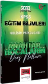 Yargı Yayınları 2023 KPSS Eğitim Bilimleri Anahtar Hocaların Gelişim Psikolojisi Ders Notları