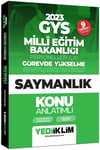 Yediiklim 2023 GYS Millî Eğitim Bakanlığı Personelleri İçin Görevde Yükselme Saymanlık Konu-Soru Seti