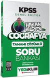 Yediiklim 2025 KPSS Genel Kültür Coğrafya Hakan Bileyen İle Tamamı Çözümlü Soru Bankası