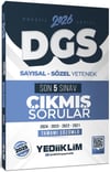 Yediiklim 2026 DGS Prestij Serisi Sayısal Sözel Yetenek Tamamı Çözümlü Son 5 Sınav Çıkmış Sorular