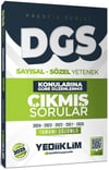 Yediiklim 2026 DGS Prestij Serisi Sayısal Sözel Yetenek Konularına Göre Düzenlenmiş Tamamı Çözümlü Çıkmış Sorular