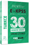 Yediiklim 2026 EKPSS Tüm Adaylar İçin Genel Yetenek Türkçe Tamamı Çözümlü 30 Deneme Sınavı
