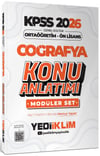 Yediiklim 2026 KPSS Ortaöğretim Ön Lisans Genel Yetenek Genel Kültür Konu Anlatımlı Modüler Set