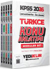 Yediiklim 2026 KPSS Ortaöğretim Ön Lisans GY-GK Modüler Konu ve İŞİN ÖZÜ Tek Kitap Soru Bankası Seti