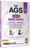 Yediiklim 2026 MEB AGS Mevzuat ve Anayasa Video Anlatımlı Ders Notu