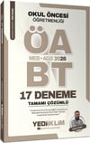 Yediiklim 2026 MEB AGS ÖABT Okul Öncesi Öğretmenliği Tamamı Çözümlü 17 Deneme