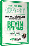 Yediiklim 2026 MEB AGS ÖABT Sosyal Bilgiler Öğretmenliği Beyin Fırtınası Soru Cevap
