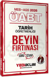 Yediiklim 2026 MEB AGS ÖABT Tarih Öğretmenliği Beyin Fırtınası Soru Cevap