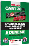 Yediiklim 2026 ÖABT MEB AGS Nokta Atışı Psikolojik Danışmanlık ve Rehberlik Tamamı Çözümlü 5 Deneme