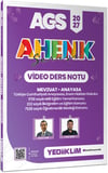 Yediiklim 2027 AGS Ahenk Serisi Mevzuat Anayasa Video Ders Notu