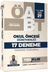 Yediiklim 2027 MEB AGS ÖABT Okul Öncesi Öğretmenliği Tamamı Çözümlü 17 Deneme Hasan Sanlı