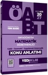 Yediiklim 2027 MEB AGS ÖABT Ortaöğretim Matematik Öğretmenliği Cebir Geometri Uygulamalı Matematik Konu Anlatım