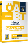 Yediiklim 2027 MEB AGS ÖABT Türkçe Öğretmenliği Tamamı Çözümlü Soru Bankası