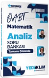 Yediiklim 2027 ÖABT Matematik Öğretmenliği Analiz Tamamı Çözümlü Soru Bankası