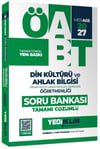 Yediiklim 2027 ÖABT MEB AGS Din Kültürü ve Ahlak Bilgisi Öğretmenliği Soru Bankası