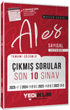 Yediiklim ALES Master Serisi Sayısal Yetenek Tamamı Çözümlü Son 10 Sınav Çıkmış Sorular 