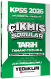 Yediiklim KPSS 2026 Ortaöğretim Önlisans Tarih Konularına Göre Çıkmış Sorular (2024 soruları dahil)
