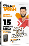 Yediiklim Yayınları 2023 KPSS Atölye Serisi Tarih Tamamı Çözümlü 15 Deneme Sınavı 