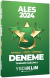Yediiklim Yayınları 2024 Ales Sayısal Sözel Yetenek 3 Yıldız Deneme