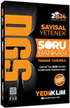 Yediiklim Yayınları 2024 DGS Sayısal Yetenek Tamamı Çözümlü Soru Bankası