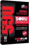 Yediiklim Yayınları 2024 DGS Sözel Yetenek Tamamı Çözümlü Soru Bankası