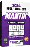 Yediiklim Yayınları 2024 KPSS ALES DGS Mantık Sayısal Sözel Tamamı Çözümlü Soru Bankası