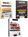 Yediiklim Yayınları 2024 Kpss Atölye Serisi Matematik Video Ders Notları +Soru Bankası +Yedi Adımda Temel Matematik 3 lü Set