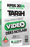 Yediiklim Yayınları 2024 Kpss Atölye Serisi Tarih Video Ders Notları