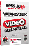 Yediiklim Yayınları 2024 Kpss Atölye Serisi Vatandaşlık Video Ders Notları