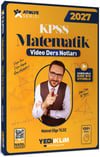 Yediiklim Yayınları 2024 Kpss Atölye Serisi Matematik Video Ders Notları - Mehmet Bilge Yıldız