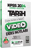 Yediiklim Yayınları 2024 KPSS Atölye Serisi Tarih Video Ders Notları