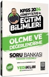 Yediiklim Yayınları 2024 KPSS Cüneyt İLTÜŞ İle Eğitim Bilimleri Ölçme Ve Değerlendirme Tamamı Çözümlü Soru Bankası
