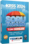 Yediiklim Yayınları 2024 KPSS Genel Yetenek Genel Kültür Tüm Dersler Soru Yağmuru
