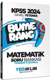 Yediiklim Yayınları 2024 KPSS Genel Yetenek Bumerang Matematik Tamamı Çözümlü Soru Bankası