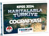 Yediiklim Yayınları 2024 KPSS Haritalarla Türkiye Coğrafyası Hem Konu Hem Soru