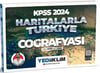 Yediiklim Yayınları 2024 KPSS Haritalarla Türkiye Coğrafyası Hem Konu Hem Soru