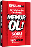 Yediiklim Yayınları 2024 KPSS Ortaöğretim Önlisans Memur Ol Soru Bankası