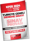 Yediiklim Yayınları 2024 KPSS Türkiye Geneli Lisans GYGK 7-8-9 Deneme Sınavları Tamamı Video Çözümlü