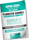 Yediiklim Yayınları 2024 KPSS Türkiye Geneli Ortaöğretim Önlisans ( 1-2-3 ) Deneme Sınavları Tamamı Video Çözümlü