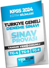Yediiklim Yayınları 2024 KPSS Türkiye Geneli Eğitim Bilimleri 4-5-6 Deneme Sınavları Tamamı Video Çözümlü