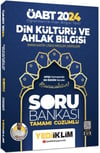 Yediiklim Yayınları 2024 ÖABT Din Kültürü ve Ahlak Bİlgisi Öğretmenliği Tamamı Çözümlü Soru Bankası