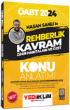 Yediiklim Yayınları 2024 ÖABT Hasan Sanlı İle Rehberlik Kavram Zihin Haritaları Ve Özet Konu Anlatımı