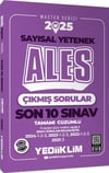 Yediiklim Yayınları 2025 ALES Master Serisi Sayısal Yetenek Tamamı Çözümlü Son 10 Sınav Çıkmış Sorular