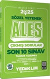 Yediiklim Yayınları 2025 ALES Master Serisi Sözel Yetenek Tamamı Çözümlü Son 10 Sınav Çıkmış Sorular
